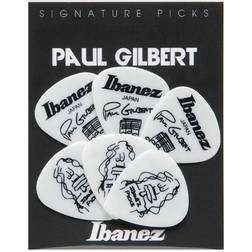 Ibanez Paul Gilbert Signature Picks Pack of 6 [White] B1000PG